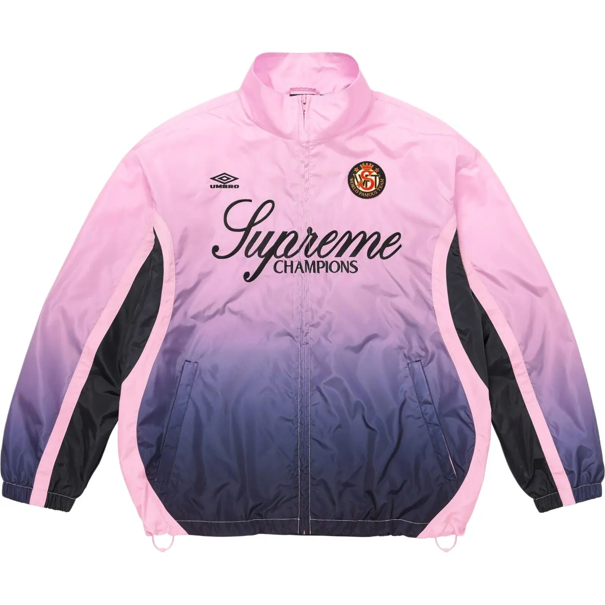 Supreme x Umbro gradient track jacket