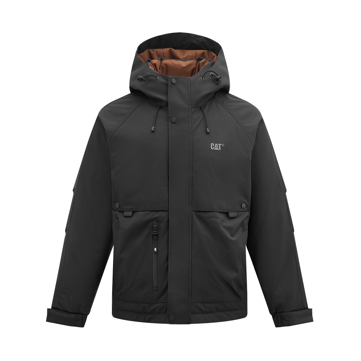Мужской пуховик CAT FW25 (черный)