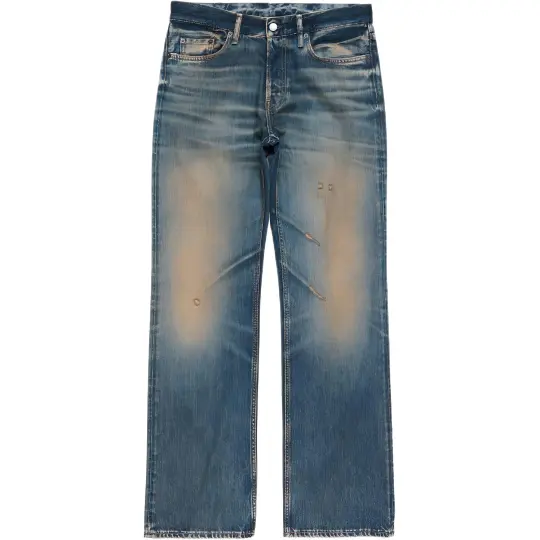 Acne Studios Rocka Faded Distressed Jeans