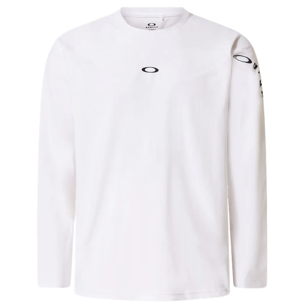 Oakley T Shirts Men's White Crew Neck Moderate