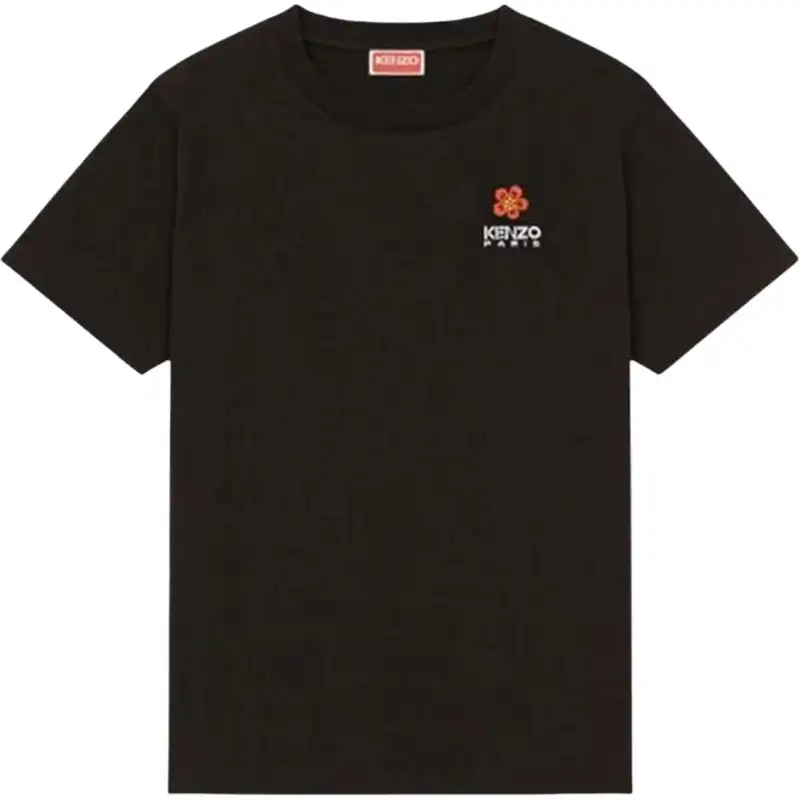 KENZO Boke Flower Embroidered Crewneck T-Shirt