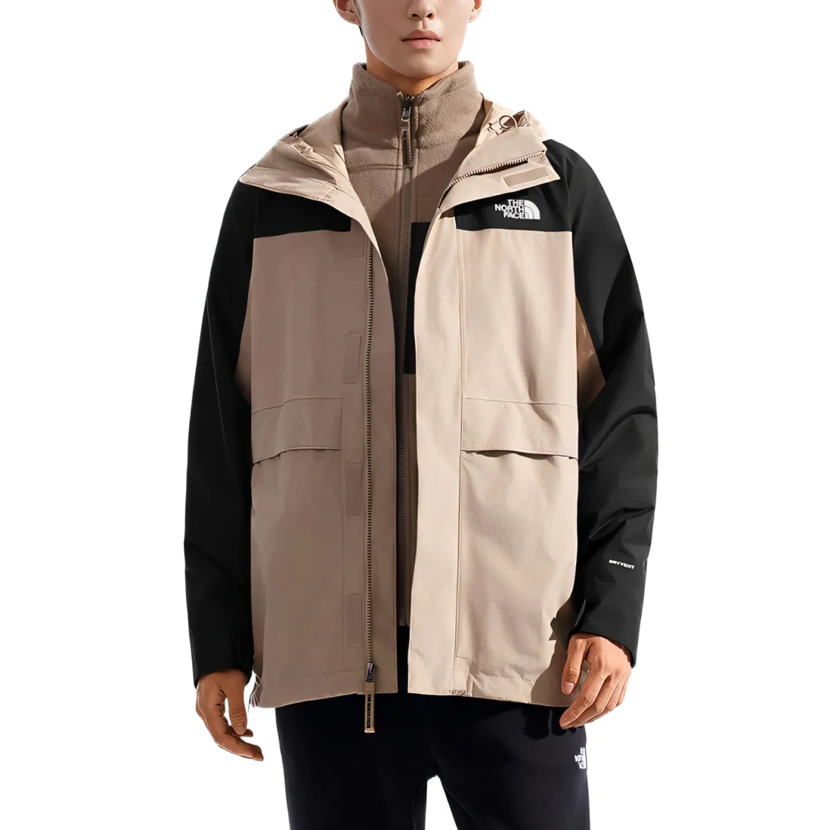 THE NORTH FACE Urban Exploration Waterproof And Windproof To Keep Warm Windbreaker Jacket Men's