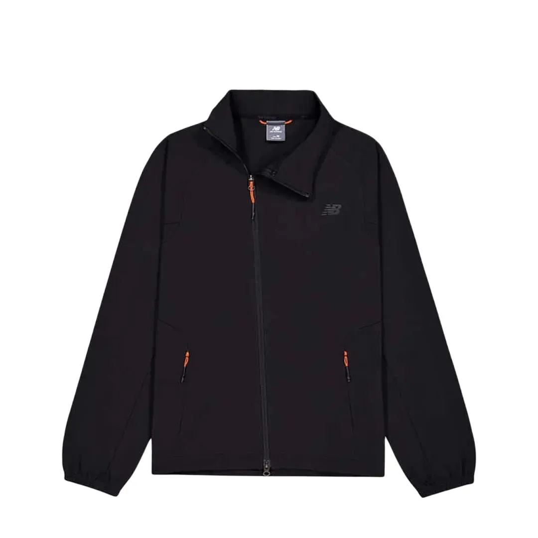 New Balance Jackets Men's Black Lapel Moderate Other