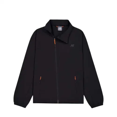 New Balance Jackets Men's Black Lapel Moderate Other