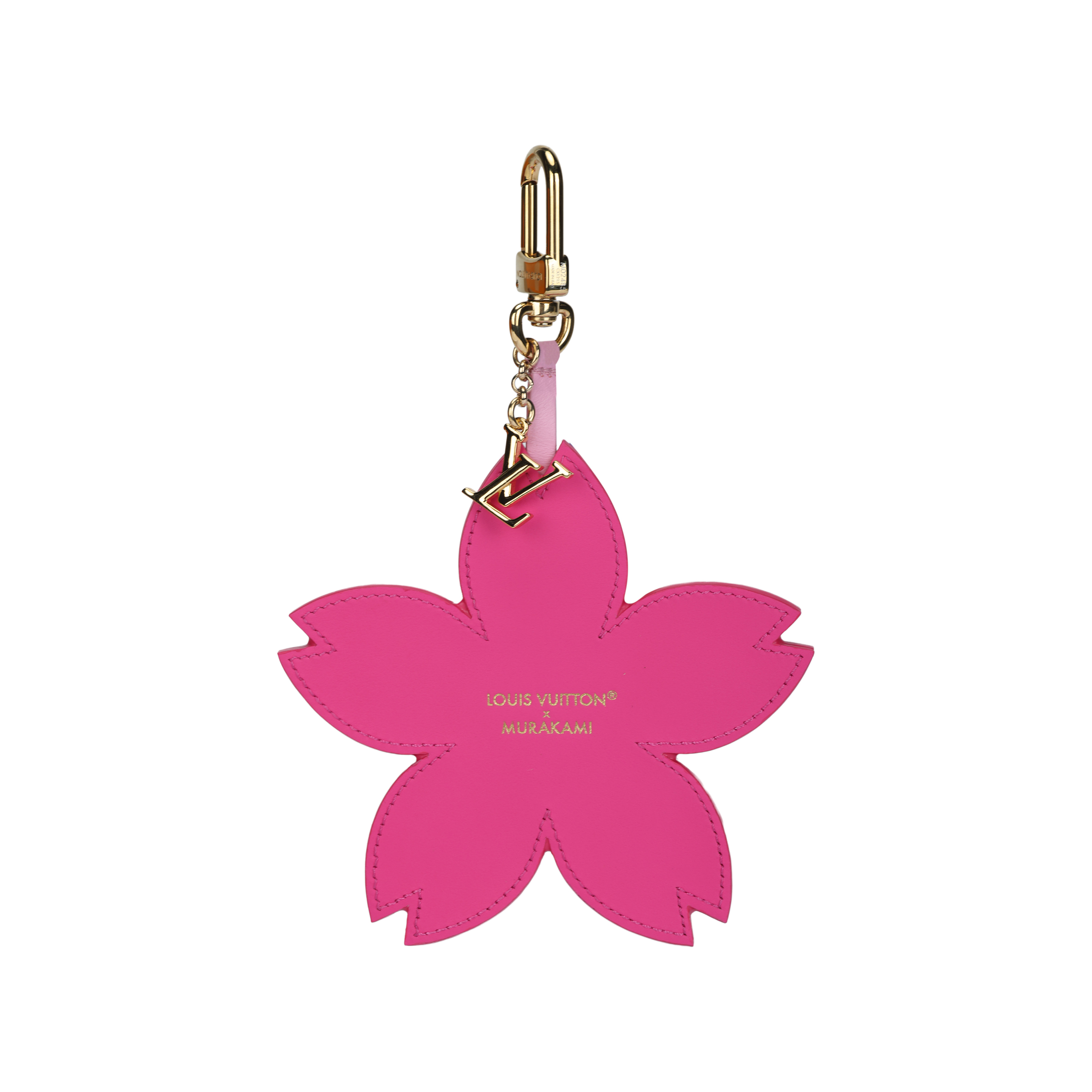Брелок Louis Vuitton Flower (розовый) — фото 2