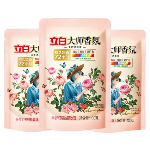 Perfumed perfume, floral washing powder strongly flavoured contains rose, long-term effect, 100G