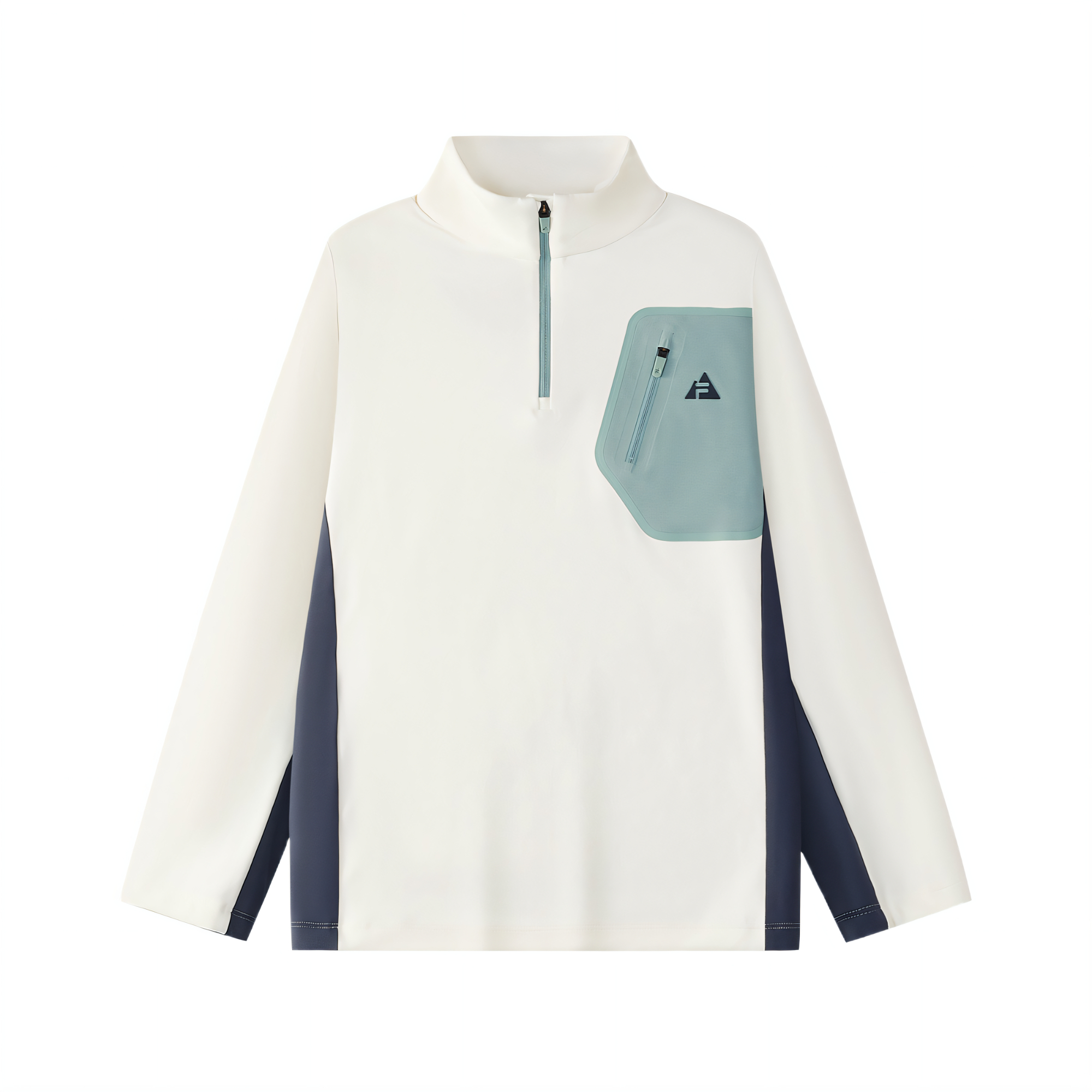 Мужская футболка Fila KIDS (бело-синяя)