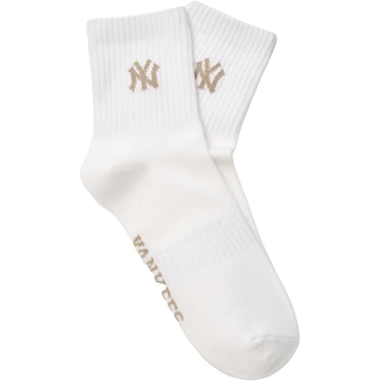 MLB Crew Socks Unisex 1 Pack White
