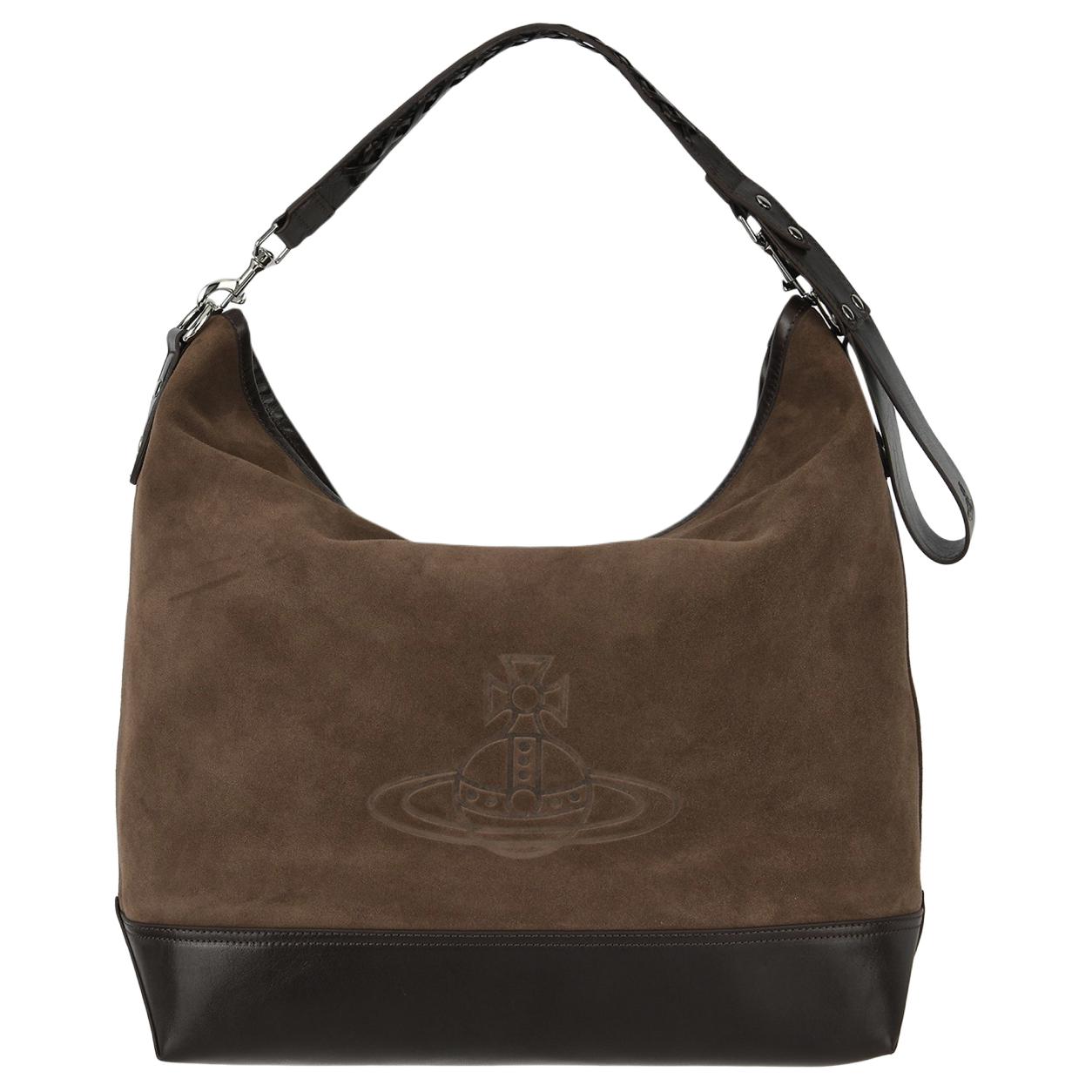 Женская сумка Vivienne Westwood (шоколадно-коричневая)