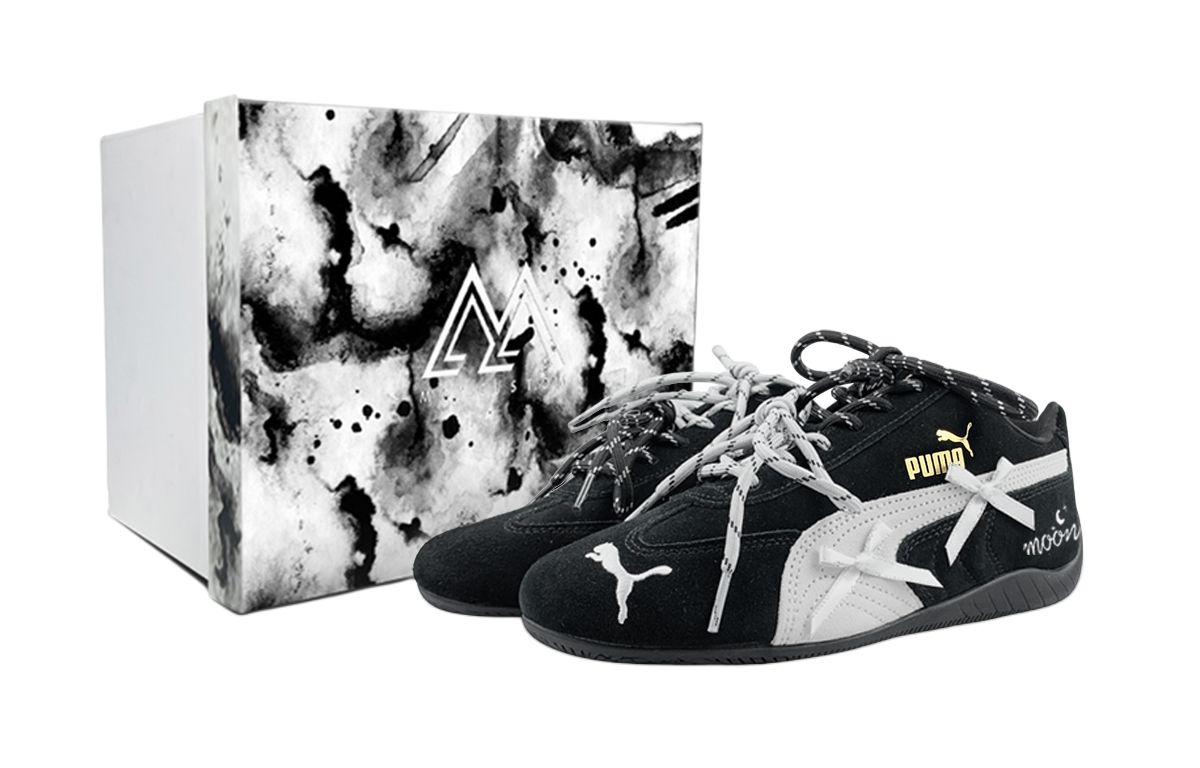 PUMA Speedcat Collection Low top Casual Shoes Unisex Black White