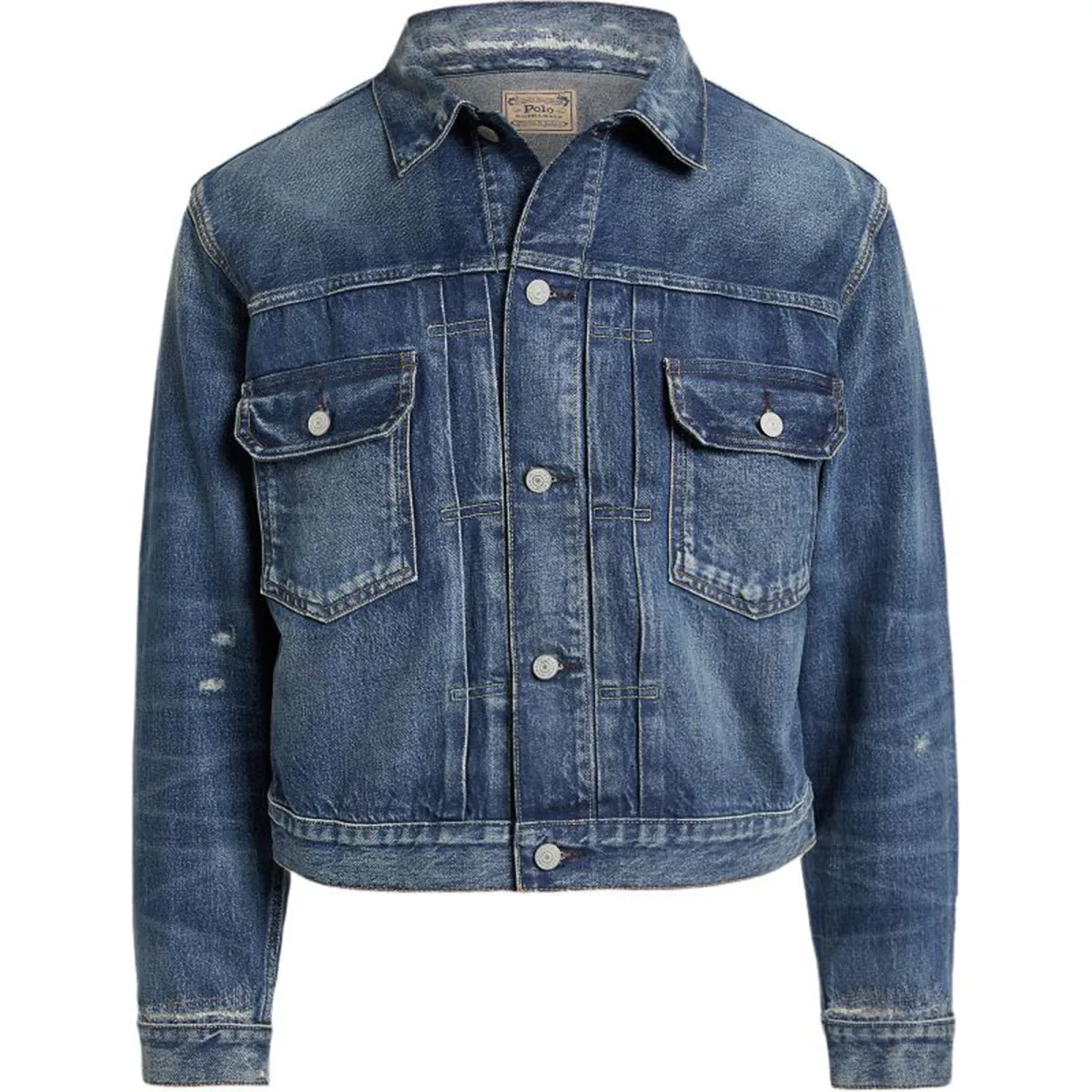 Polo Ralph Lauren SS24 Denim Jacket Loose Fit Men's Indigo
