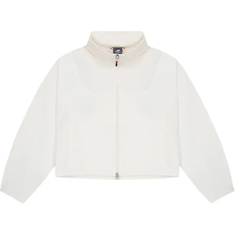 New Balance Jackets Women's White Hooded Moderate Other