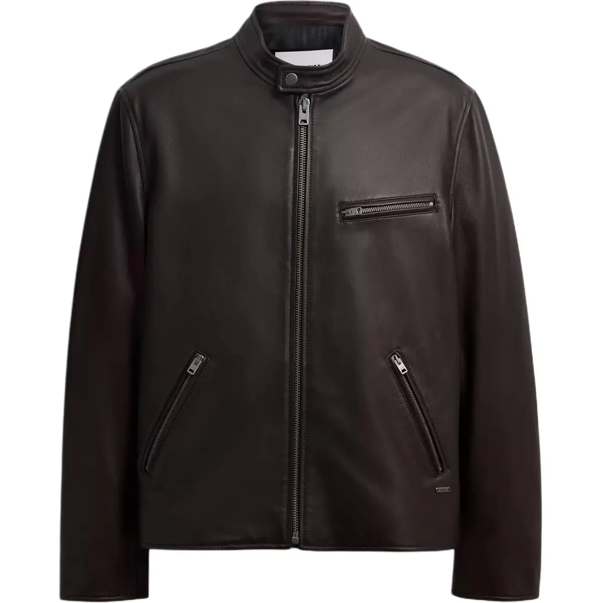 COACH FW25 Leather Jacket Men's