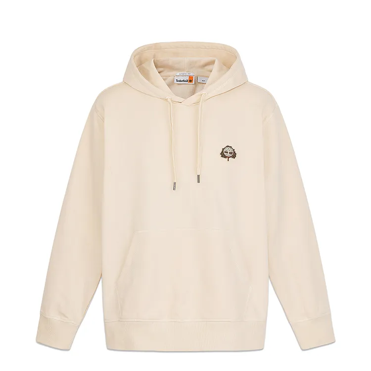 Timberland Sweatshirts Men's Light Beige Hooded Moderate