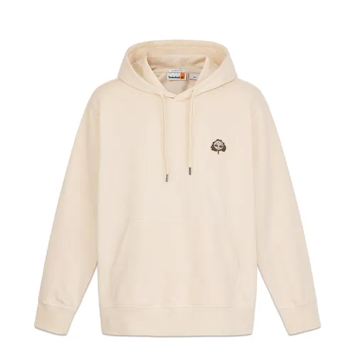 Timberland Sweatshirts Men's Light Beige Hooded Moderate
