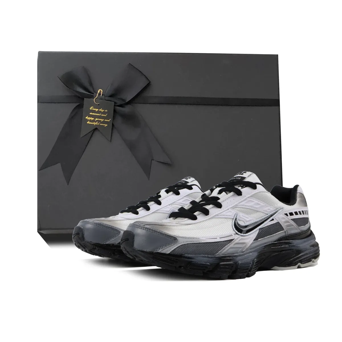 Nike Initiator Cushioning Slip Resistant Abrasion Resistant Low top Casual City Commuting Running Shoes Unisex
