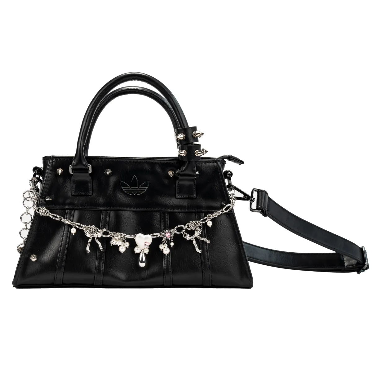 Adidas Originals Polyurethane Handbag Unisex Black