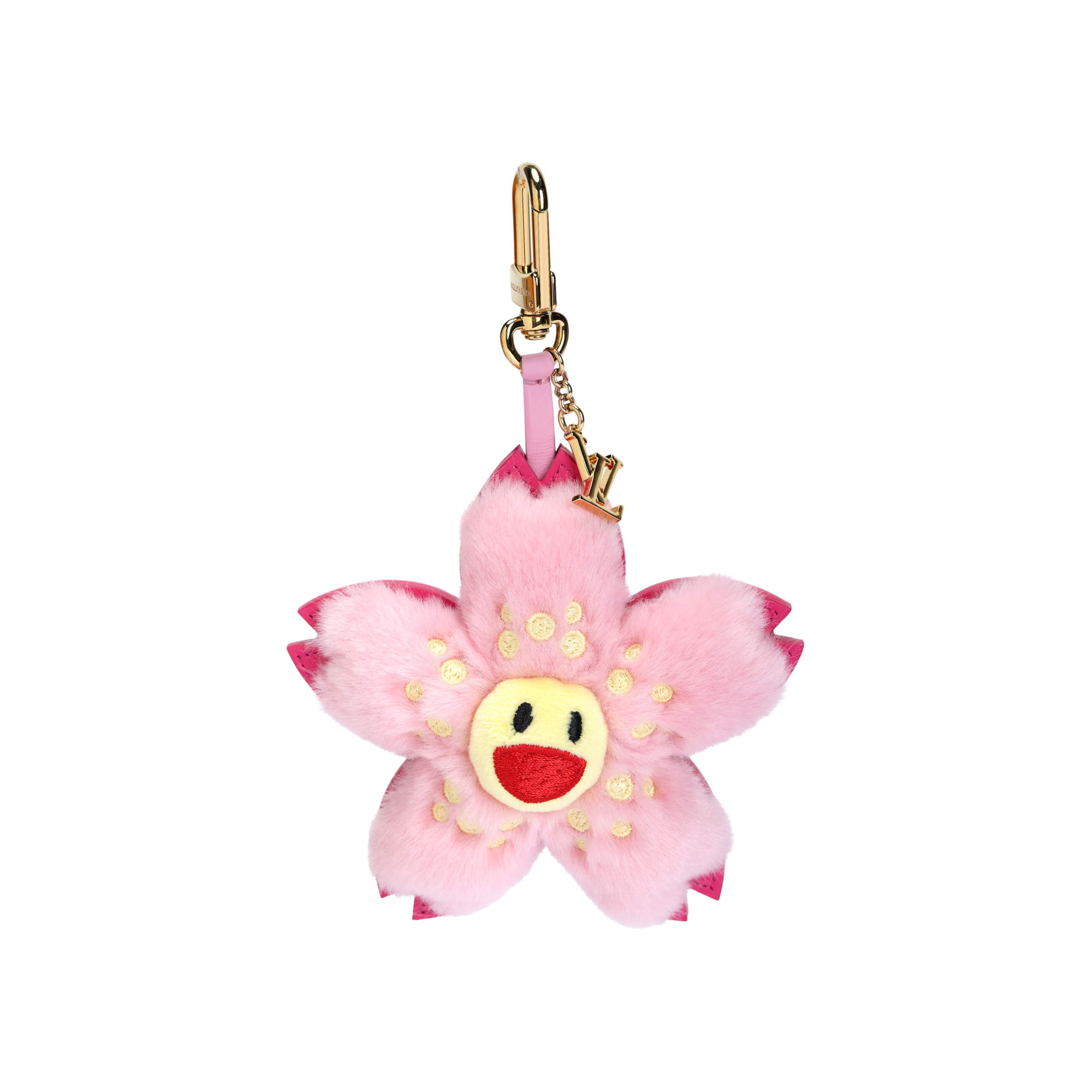 Брелок Louis Vuitton Flower (розовый)