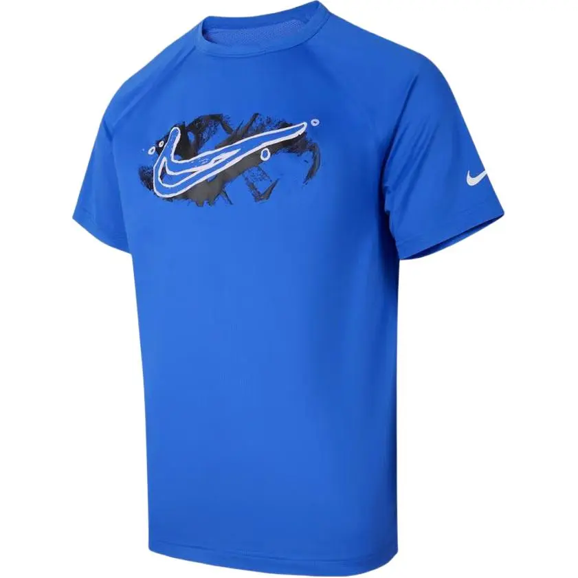Nike AS M NK DF READY SS GFX T Shirt Men's Blue