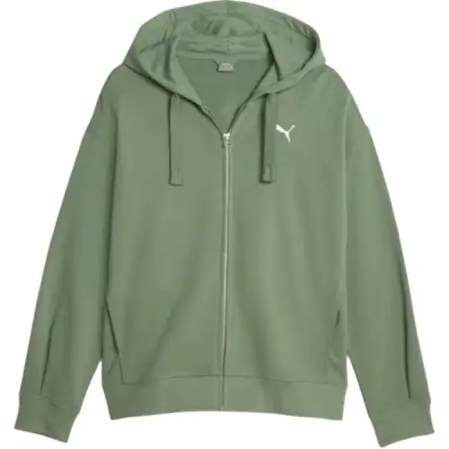 PUMA Jackets Women's Green Hooded Moderate Other
