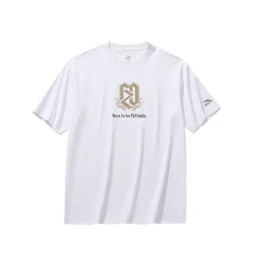 Anta T Shirt Unisex Snowflake White