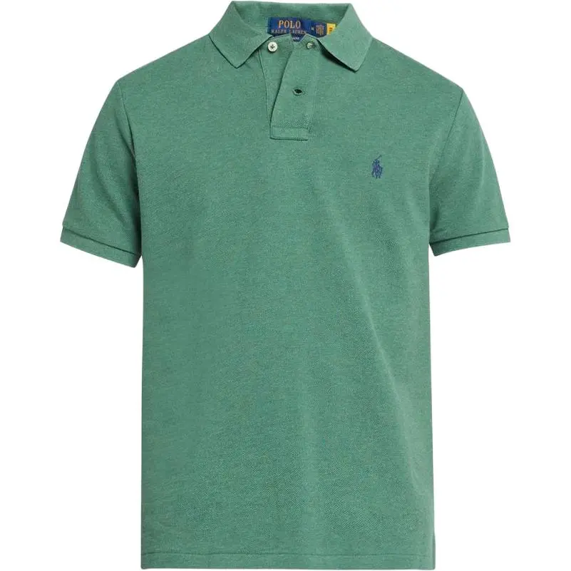 Polo Ralph Lauren Polo Shirt Custom Slim Fit Men's Green