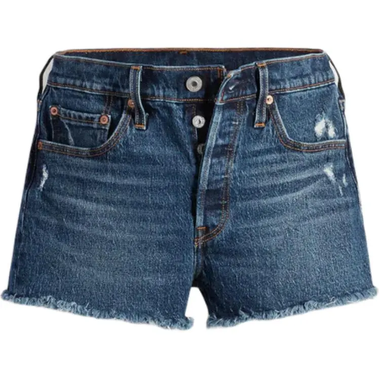 Levis 501 Original frayed shorts