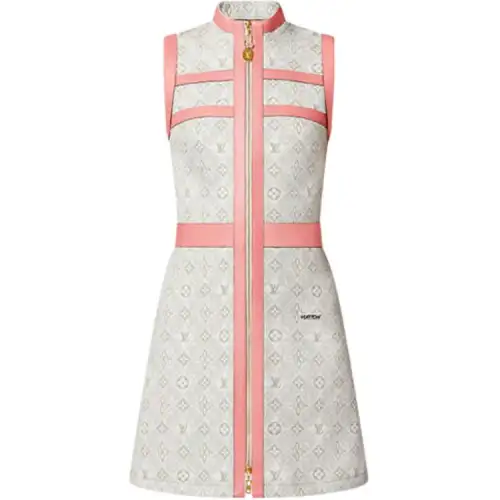 LOUIS VUITTON Sleeveless Dress Women's White