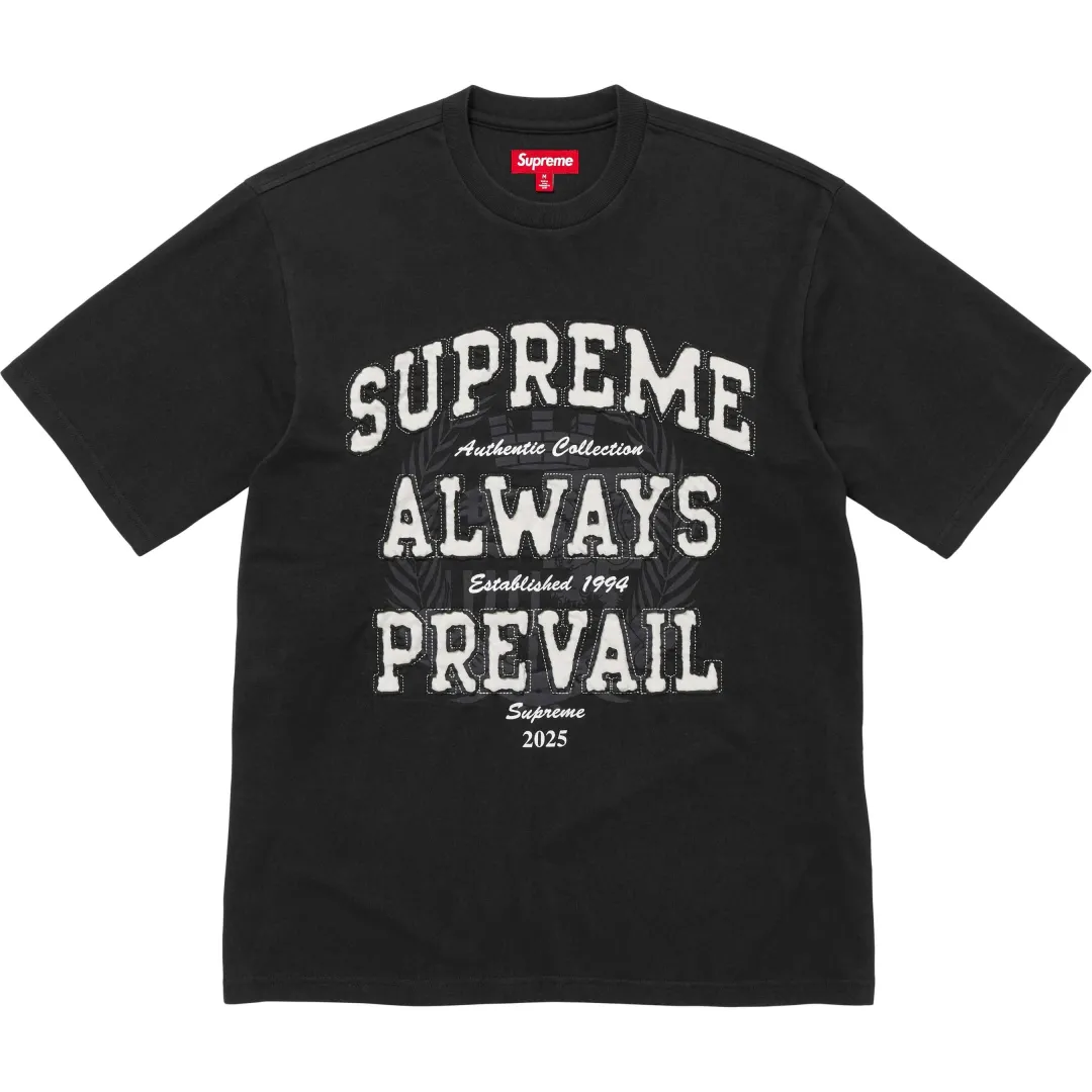 Supreme always prevail short-sleeve T-shirt