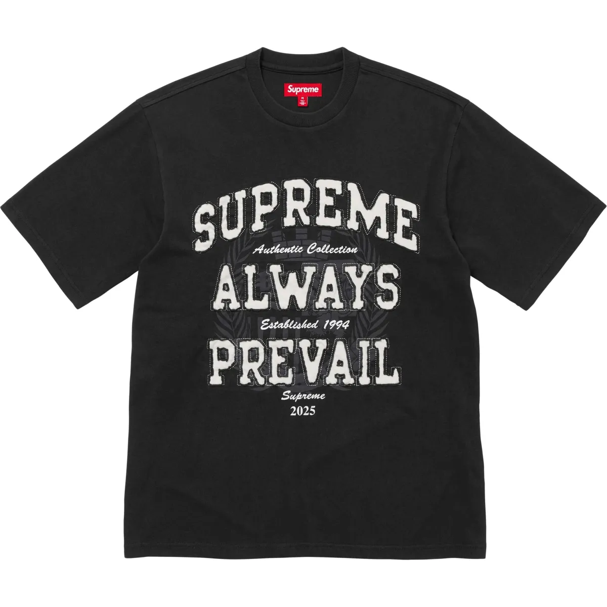 Supreme always prevail short-sleeve T-shirt