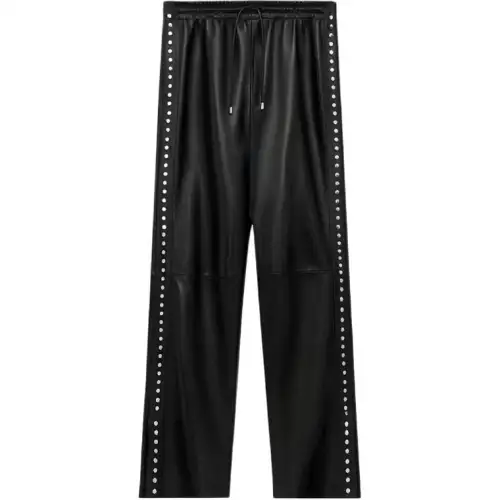 LOEWE x Louis Wain SS26 Leather Pants Men's