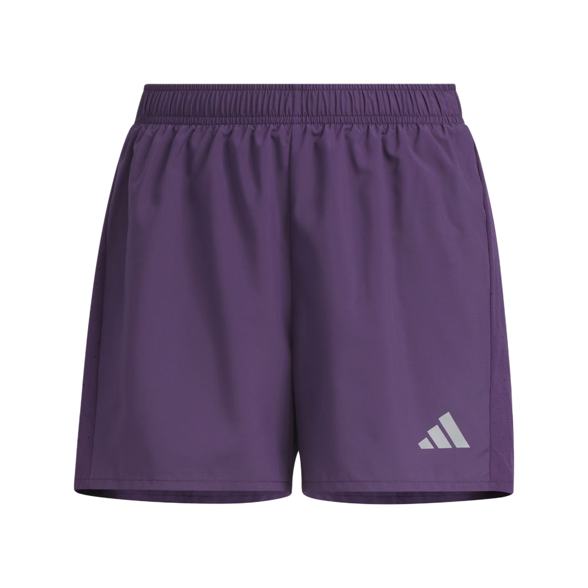 Adidas Running Shorts Women’s Aurora Plum Purple/Dark Silver Gray Moderate