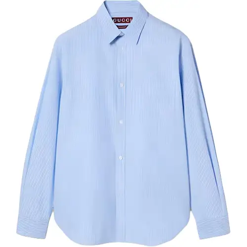 Gucci Striped Poplin Shirt