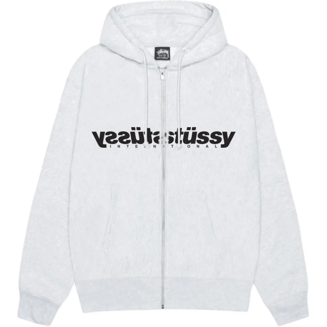 Stussy Mirror zip-up hoodie