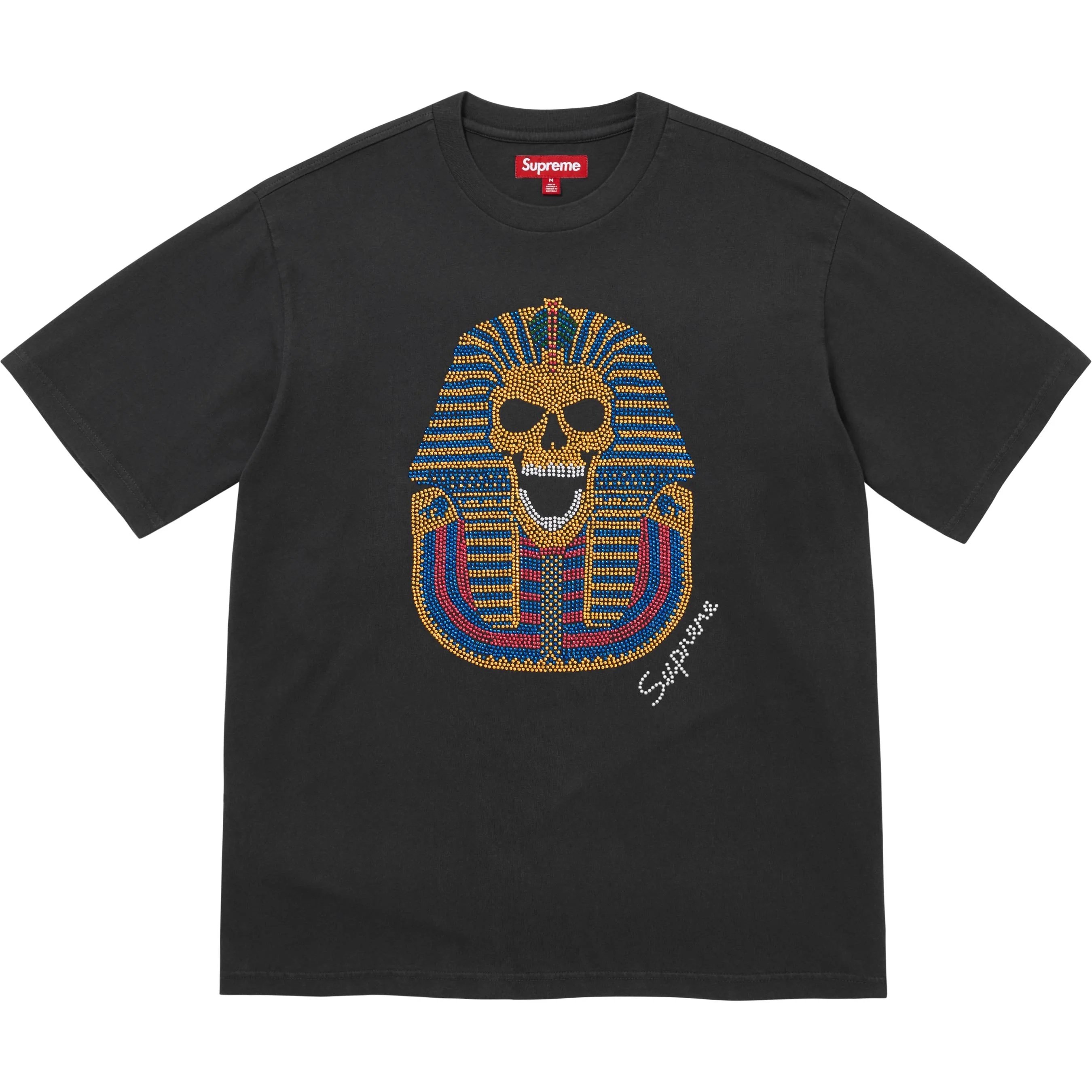 Футболка Supreme Supreme FW25 WEEK1 King Tut S/S Top T (белая)