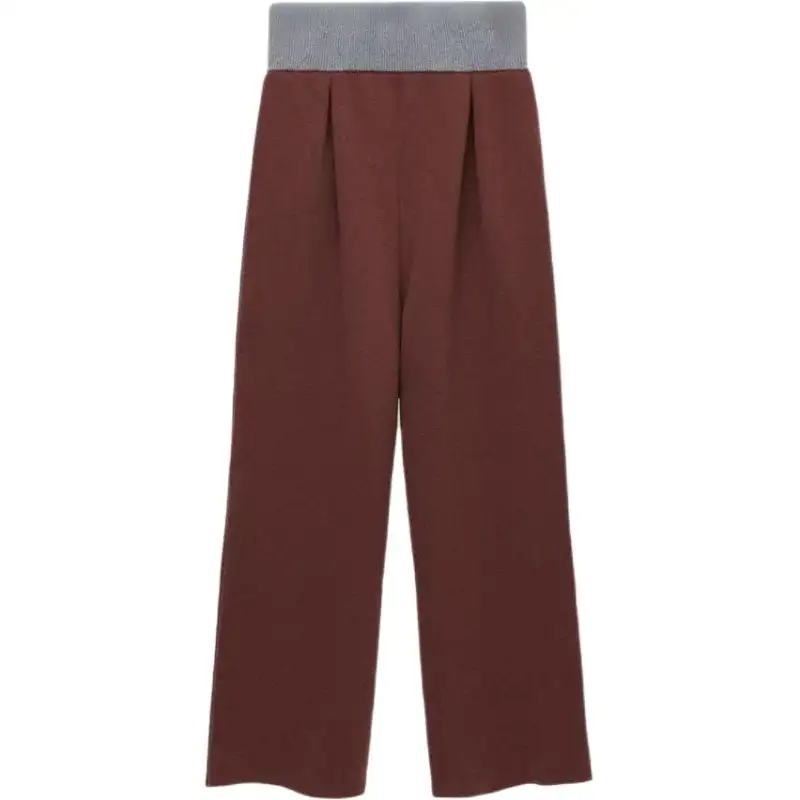 LOEWE Casual Pants Men's Brown Moderate Straight Fit Pants