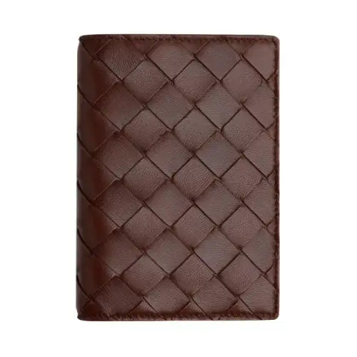 Bottega Veneta Bottega Veneta Luggage Collection Cow Leather Wallet Women's Brown