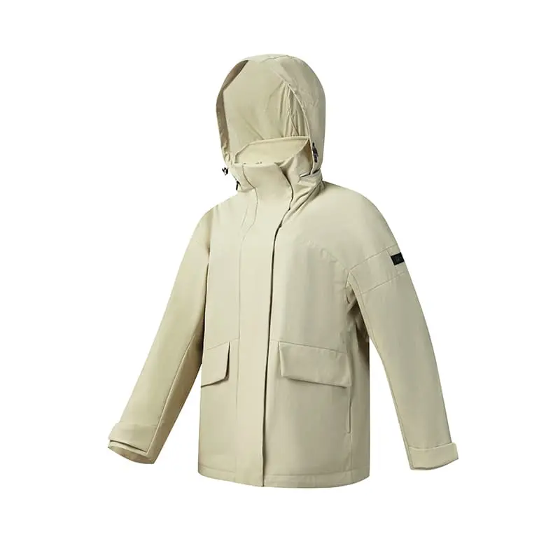 FILA Jackets Women's Gardenia Wheat Hooded Moderate Other