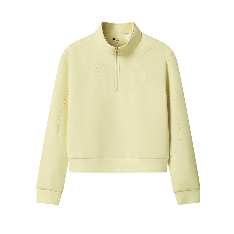Женское худи Fila WHITE (желтое)