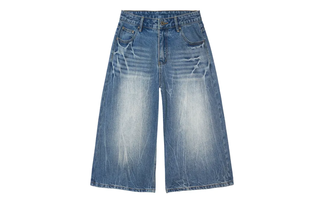 66/ROUTE 66 Denim Shorts Unisex