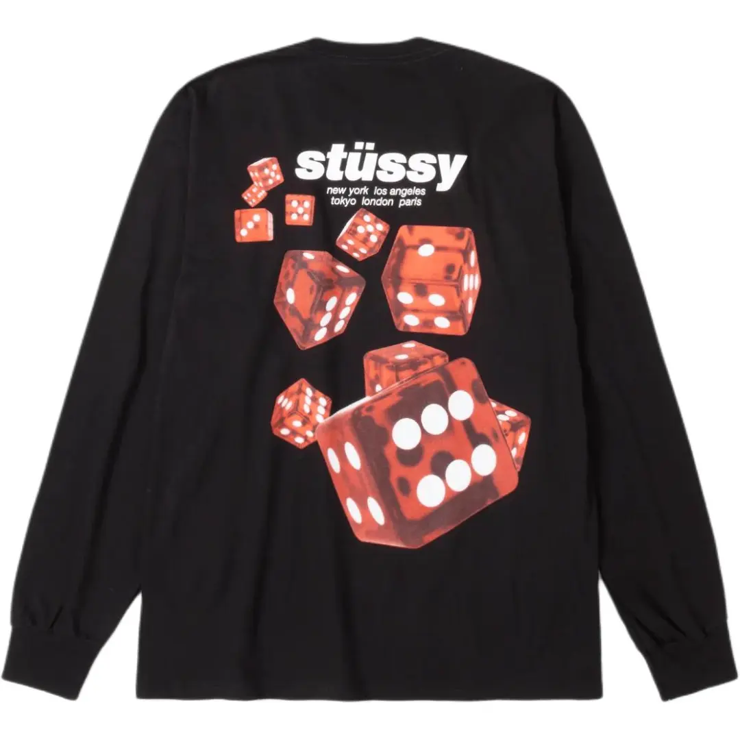 Stussy ROLLERS LS TEE T Shirt Unisex