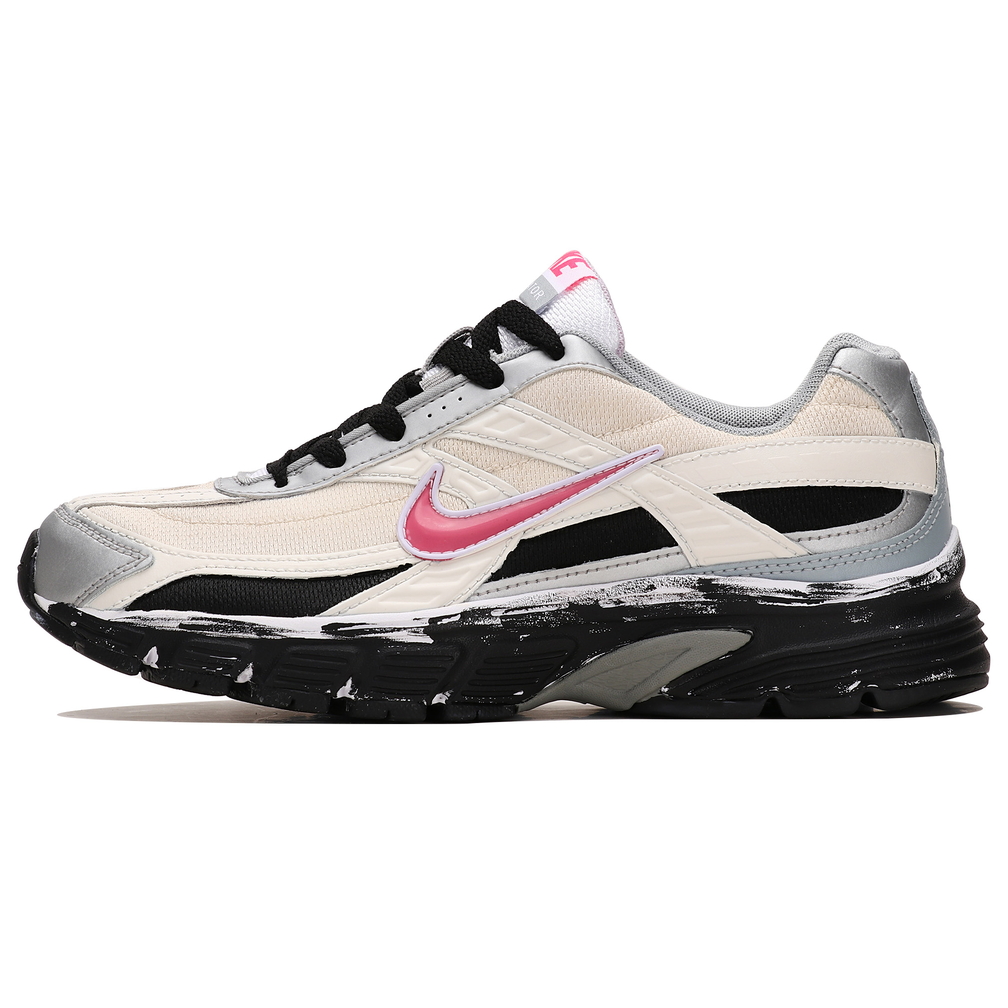 Nike Initiator Cushioning Breathable Cushioning Breathable Low top Running Shoes Women’s Yellow Black