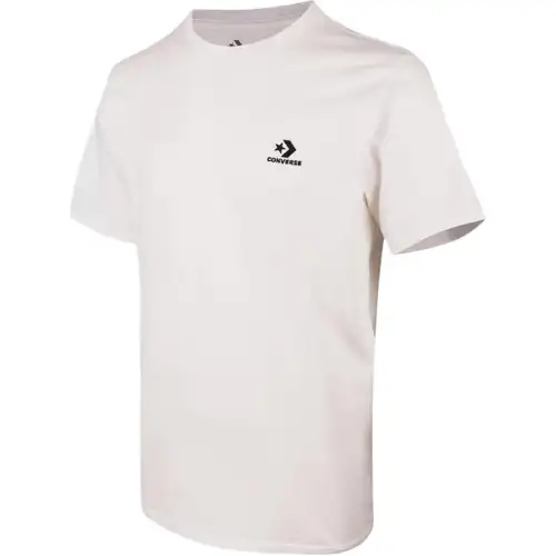 Converse T Shirts Men's White Crew Neck Moderate