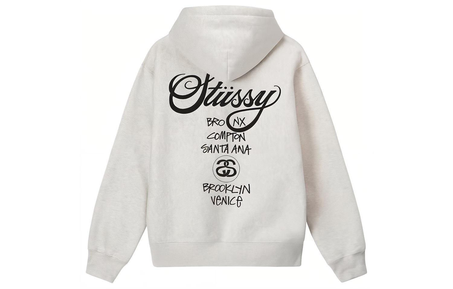 Худи Stussy Dsm World Tour (черное)