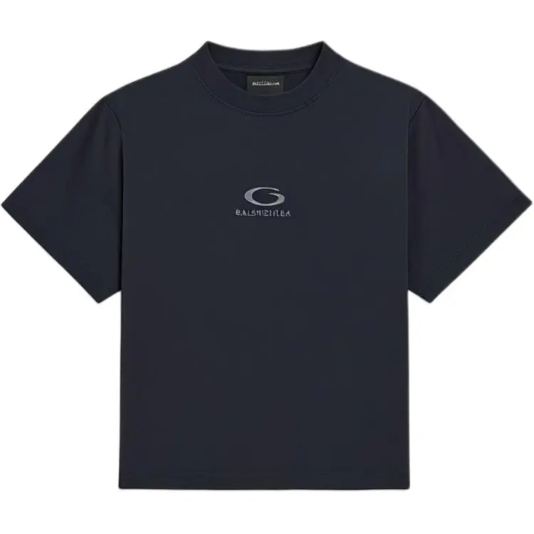 Balenciaga Drop Shoulder Sleeve T Shirt Women's Regular Fit