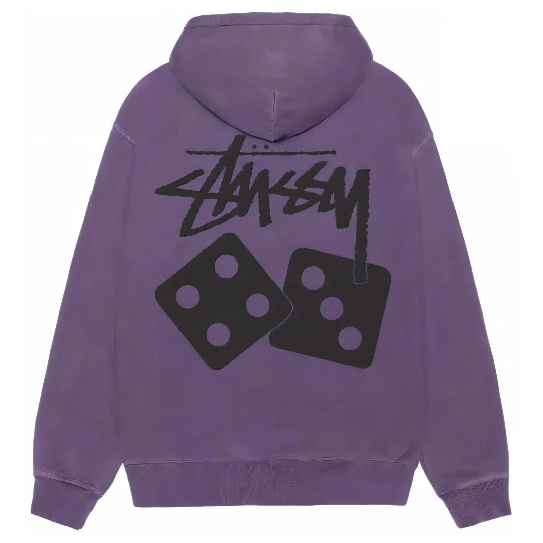 Stussy Dice Zip Hoodie Pigment Dyed
