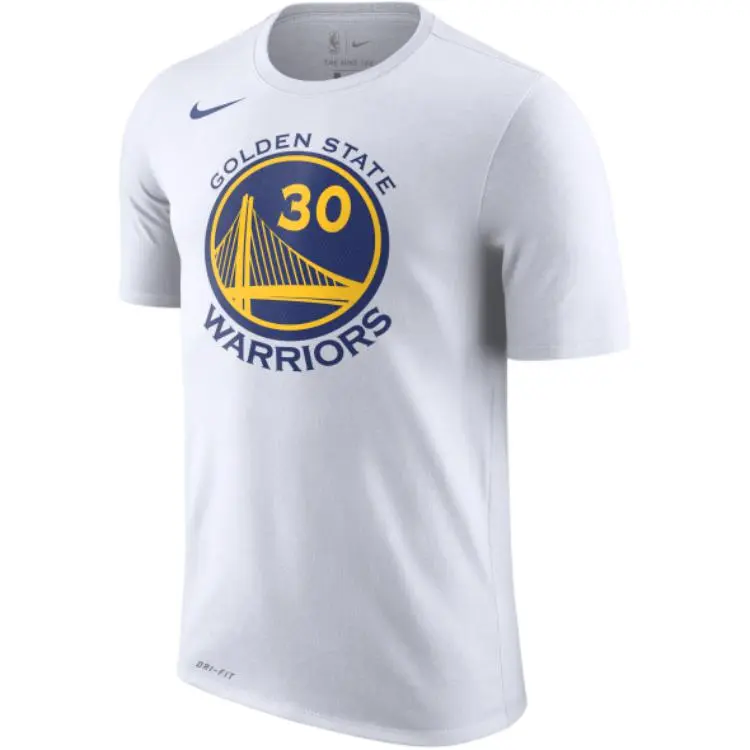 Nike Golden State Warriors DRI FIT T Shirt Overseas Version Men's