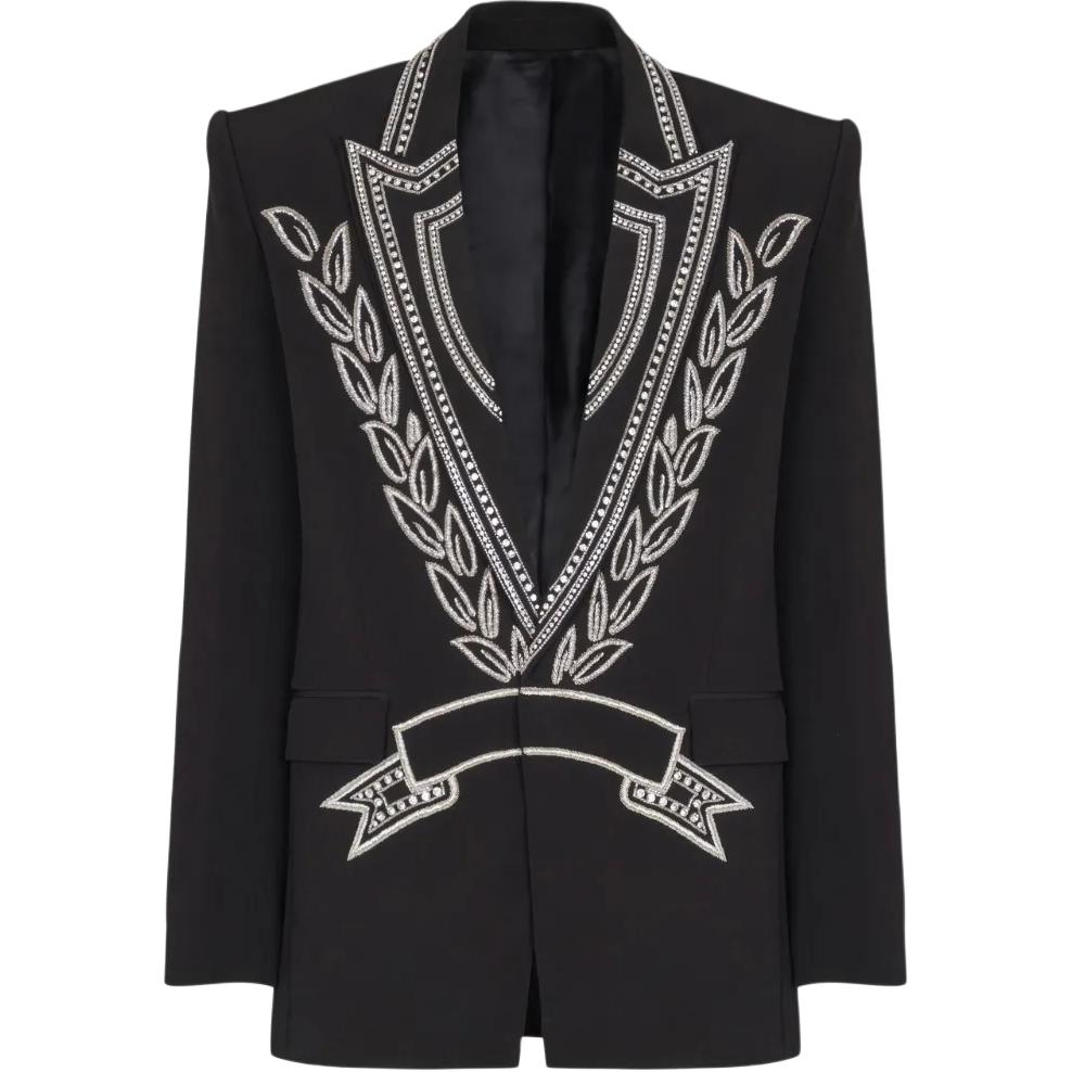 Мужской пиджак BALMAIN (черный)
