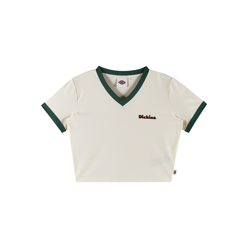 Женская футболка Dickies Dickies TDK0A88BI (белая)