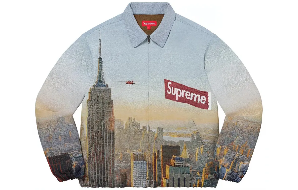 Supreme Aerial Tapestry Harrington Jacket